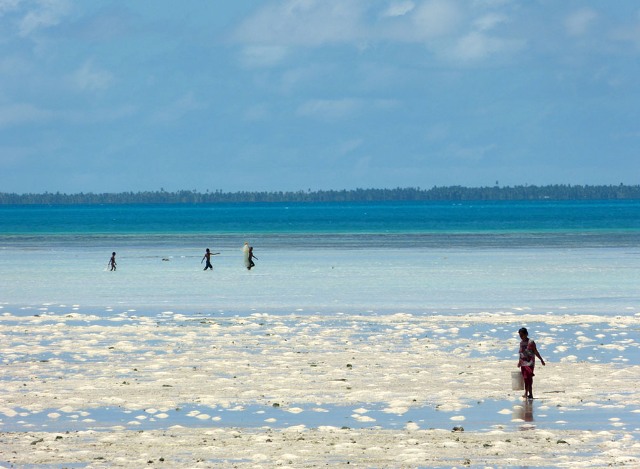 Abaiang - Sep 2013 - Fishing and collection reef species - Photo Carlo Iacovino