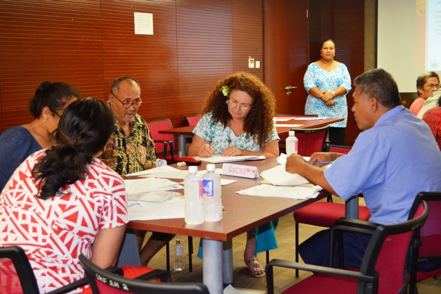 Radio Team Checking Responses