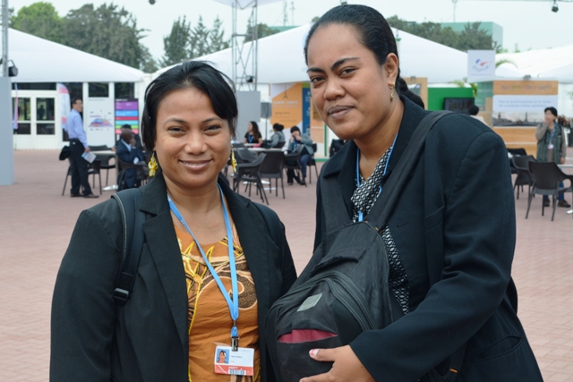 Women engage COP20 1
