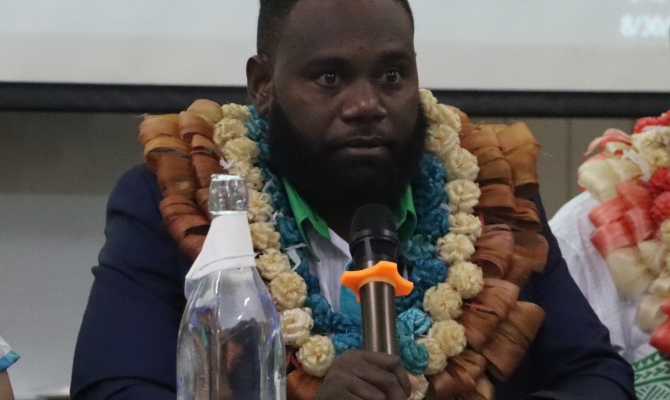 The Chair of the 3rd PACRES Steering Committee Meeting.