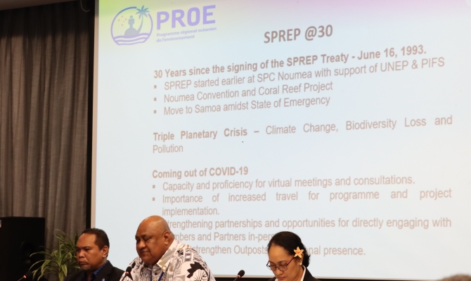 SPREP Annual Report at 31SM