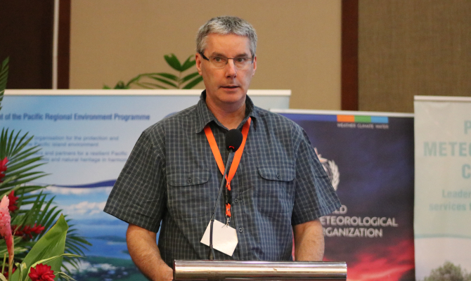 Mr Andrew Tait of NIWA