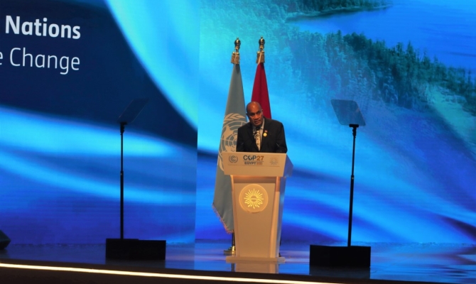 President of Kiribati, His Excellency Mr Taneti Maamau