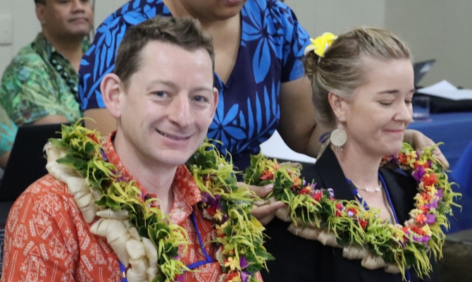 The COSPPac2 Steering Committee Meeting was co-chaired by Ms Katherine Berryman, of the Australia DFAT, and Mr Mike Brewer, of New Zealand MFAT.