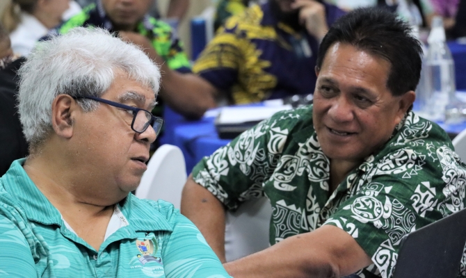 The Directors of the Cook Islands Met Service and the National Disaster Management Offices