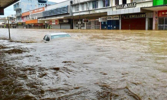Extreme weather event in Fiji