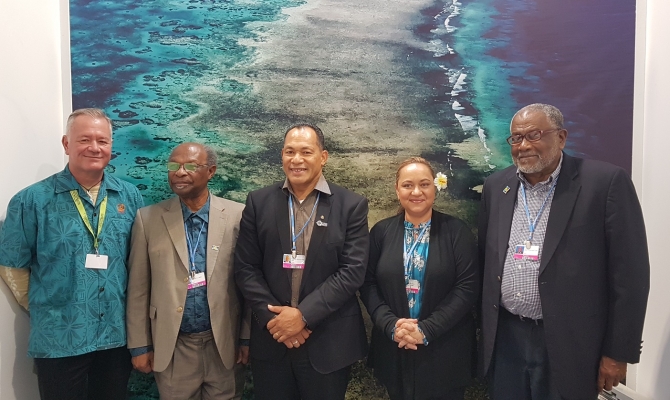 CCCCC and SPREP at MOU signing