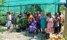 A joint mission by the Secretariat of the Pacific Regional Environment Programme (SPREP) and the University of the South Pacific (USP) team to meet with key stakeholders, community representatives and change agents for the PACRES project in Vanuatu.
