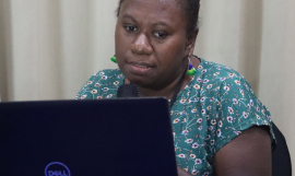 Solomon Islands RCO for PACRES project, Ms Noella Dorevella.