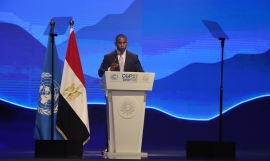 Nauru’s Minister of Climate Change and National Resilience, Hon. Rennier Stanislaus Gadabu