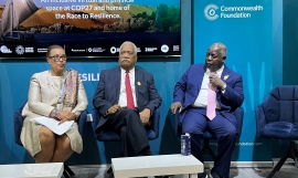 The President of Vanuatu at COP27 