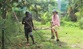 SPREP and WSB staff after the signing of the agreement in Port Vila