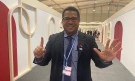 Jonah Auka of Papua New Guinea