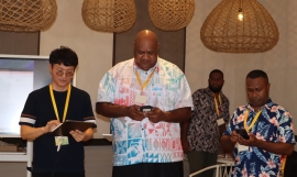 At the launch of OSCAR