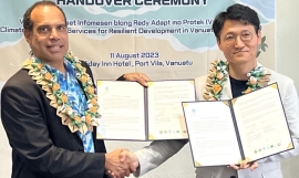 The handover of OSCAR. 