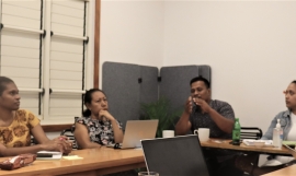 The PCCC training in Fiji 