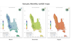 The new Vanuatu climatology maps
