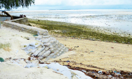 Seawall erosion Tarawa