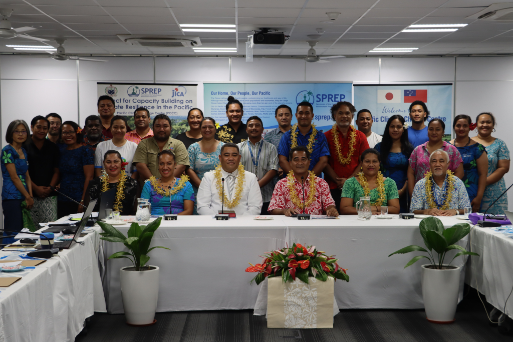 Participants who attended the webinar at the PCCC in Samoa 