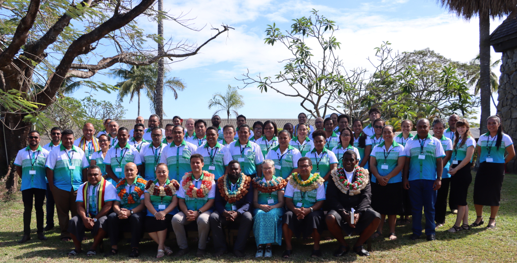 The delegates at the conference.