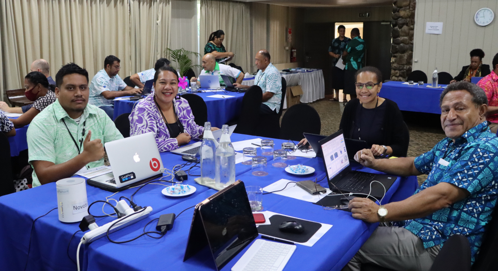 Some of the delegates at the PACRES meeting