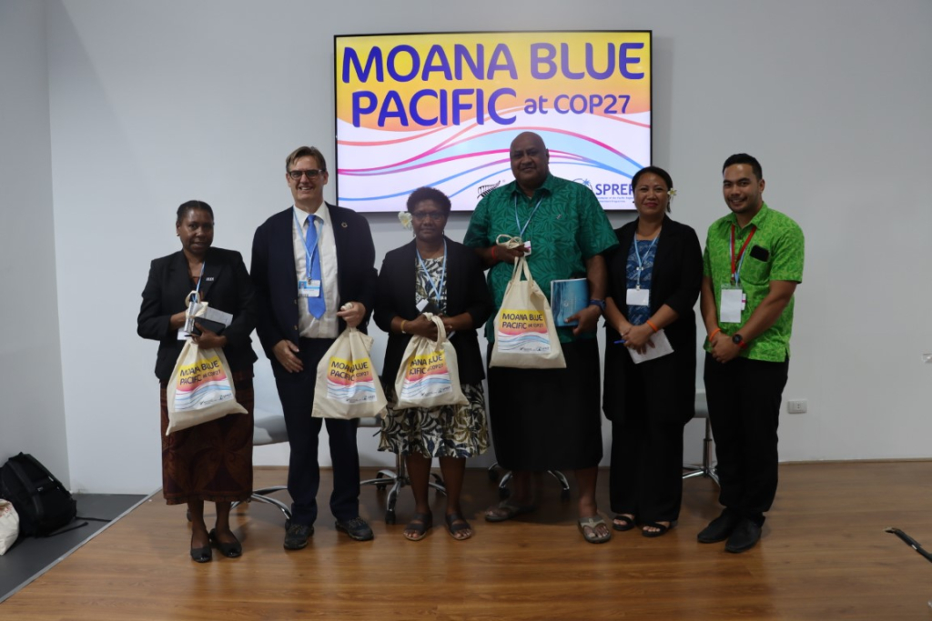 The panellists at the side event.