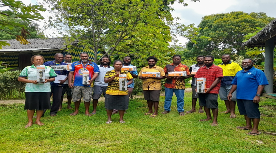 School teachers on Tanna island 