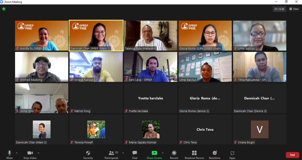 Participants of Segment One of Pacific Learning Series